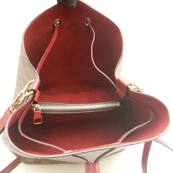 LOUIS VUITTON Damier NeoNoe MM N40214 Shoulder Bag in Cherry Berry 253053 - Picture 8 of 10